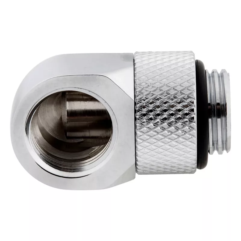 Corsair Hydro X Series 90°-Drehadapter G1/4 Zoll Chrom (2er-Pack) – CX-9055008-WW