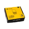 Corsair Hydro X Series 90°-Drehadapter G1/4 Zoll Chrom (2er-Pack) – CX-9055008-WW