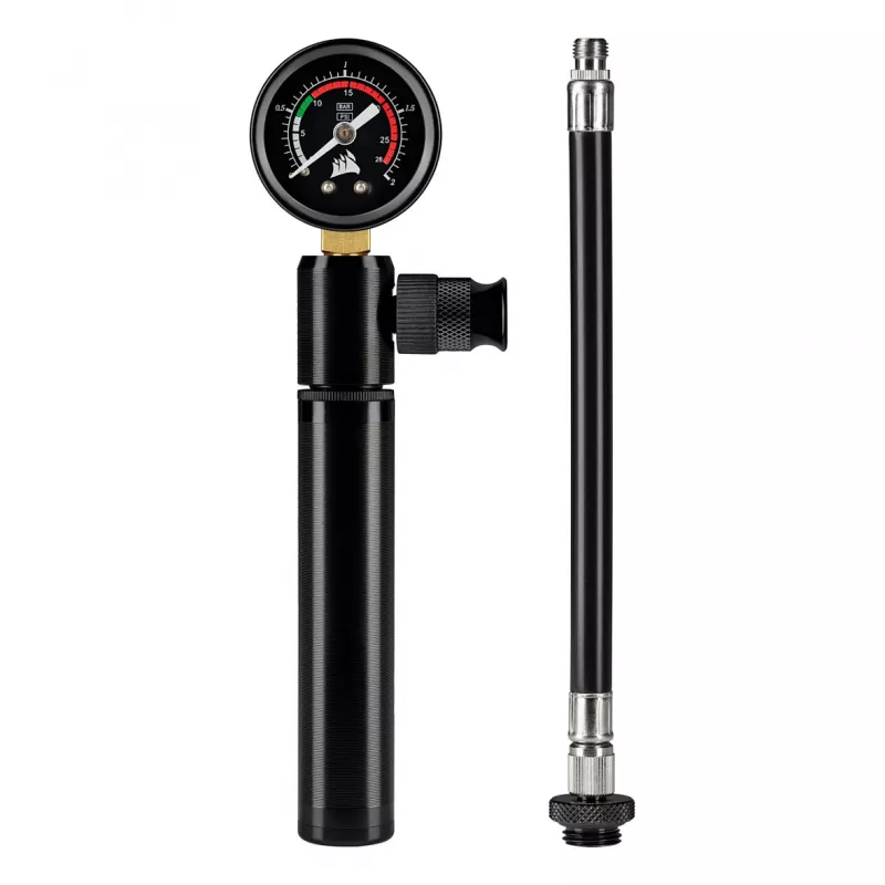 Corsair Hydro X Series Drucktest-Kit mit Handpumpe – G1/4 Zoll Lecktester für Custom-Loop-Wasserkühlungen