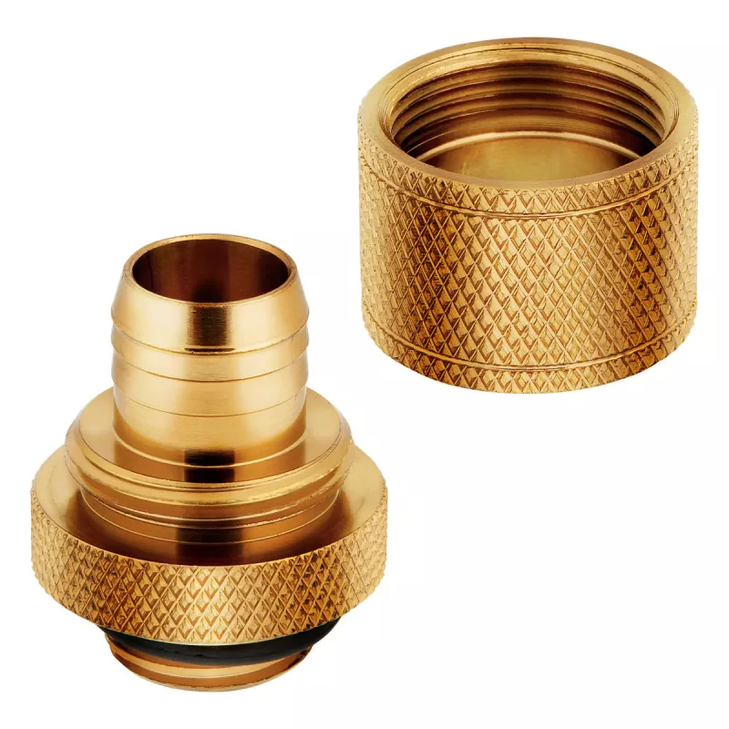 Corsair Hydro X Series XF Compression G1/4 13/10 Fittings Viererpack - Gold