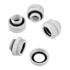 Corsair Hydro X Series XF Hardline 12mm OD Fitting - White (Pack of 4)