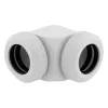 CORSAIR Hydro X Series XF Hardline Adapter 90 Grad 12mm OD auf 12mm OD Hardtube - 2er-Pack, Weiß