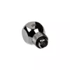 Corsair Hydro X Series XF Rotary Y-Splitter G1/4 inch Male to 2x G1/4 inch Female - Chrome Silver