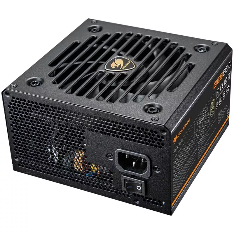 Cougar GES 850 850W 80 Plus Gold ATX Netzteil mit festen Kabeln