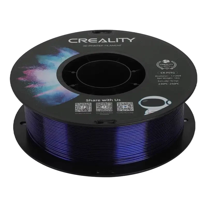 CR-PETG Filament Creality (Transparent Blau)