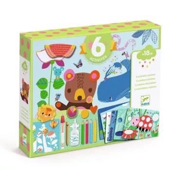 Creative Mouse and Friends Collage Kit von Djeco