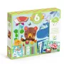 Creative Mouse and Friends Collage Kit von Djeco