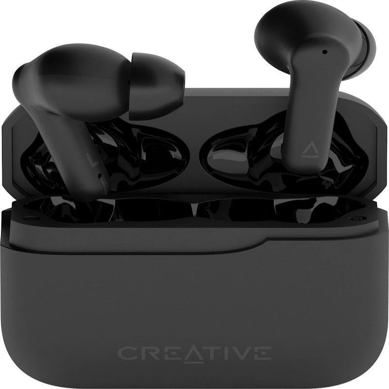 Creative Zen Air 2 True Wireless In-Ear Kopfhörer mit Hybrid-ANC, Schwarz