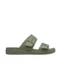 Crocs Brooklyn Buckle Low Damen Plattform-Sandalen Pistaziengrün EU 39-40