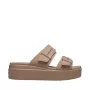 Crocs Brooklyn Low Damen Beige Platform Sandalen 207431 2Q9 Größe 38-39
