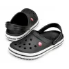 Crocs Crocband Clogs Unisex Schwarz, Weiß