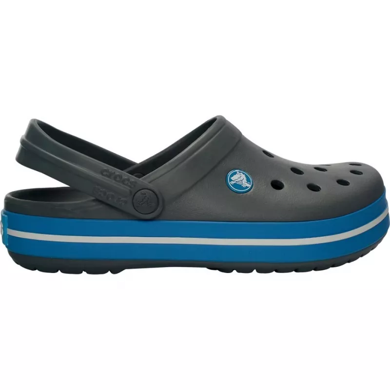Crocs Crocband Clogs Unisex Grau, Blau, Weiß