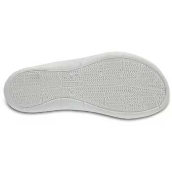 Crocs Swiftwater Sandale Damen Schwarz Weiß 36-37