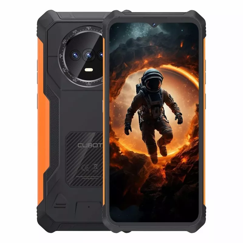 CUBOT KINGKONG ES 6+128GB Schwarz+Orange OEM