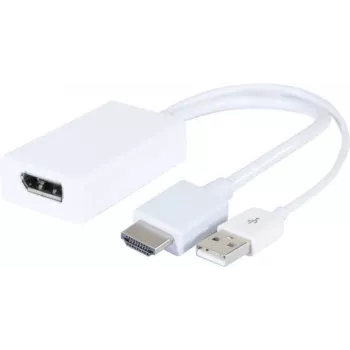 CUC Exertis Connect 127389 Aktiver DisplayPort-auf-HDMI-Videosignal-Konverter 4K UHD 60Hz Schwarz