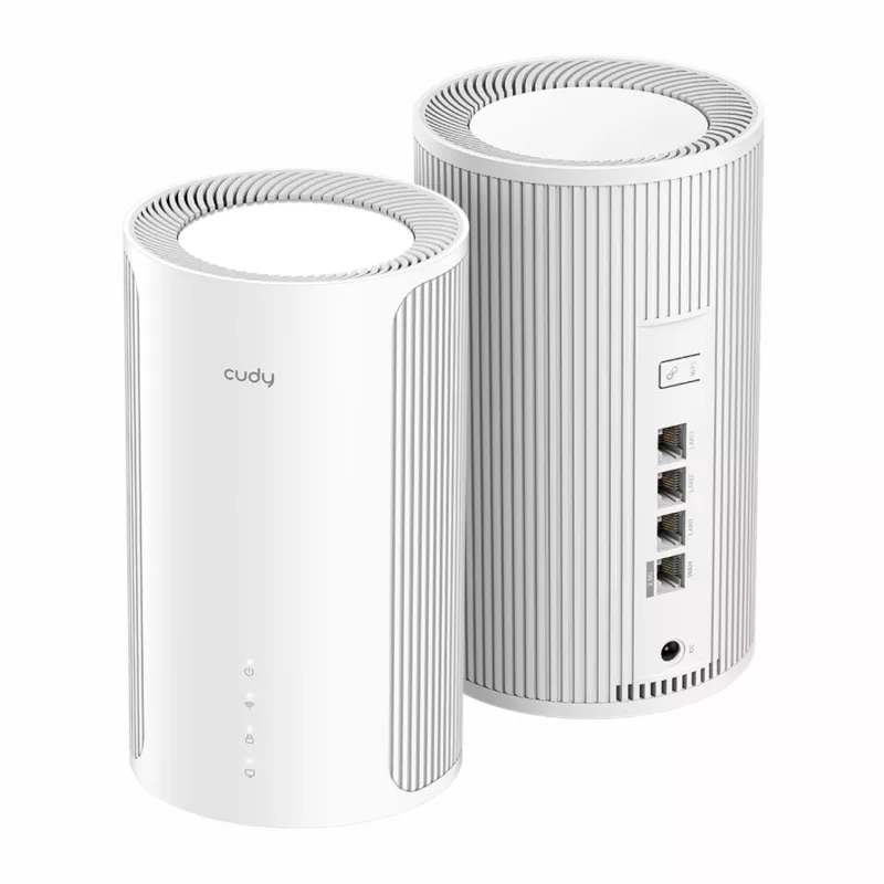 Cudy BE6500 2.5G Mesh Wi-Fi 7 System – 2er-Pack