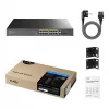 Cudy GS1018PS2 16-Port Gigabit PoE+ Switch mit 2 Uplink-Ports und 2 SFP-Steckplätzen 200W