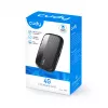 Cudy MF4 4G LTE Mobiler WLAN-Hotspot-Router, 300 Mbit/s Single-Band 2.4 GHz, Bis zu 10 Geräte, 2000 mAh Akku, Schwarz