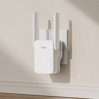 Cudy N300 Mesh WLAN-Repeater | Wandstecker