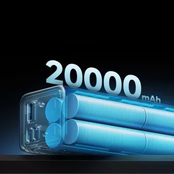 Cuktech CUKP200XGLGR 20000 mAh 100W Power Bank Grau