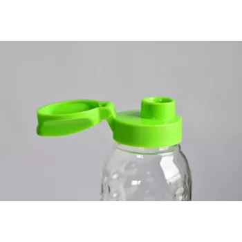 Curver Bottle Dots Flasche 0,45L Transparent/Grün