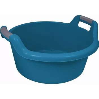 CURVER Schüssel mit Griffen rund 27L blau