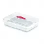 CURVER Kuchen-Transportbox rechteckig 45x29,5x11,1 cm Weiß