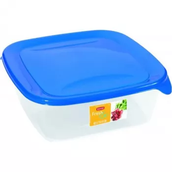 CURVER Fresh & Go Quadratische Frischhaltebox 2,9L Blau