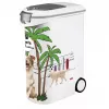 CURVER PetLife Futtervorratsbehälter 20 kg 54 L Anthrazit/Grün