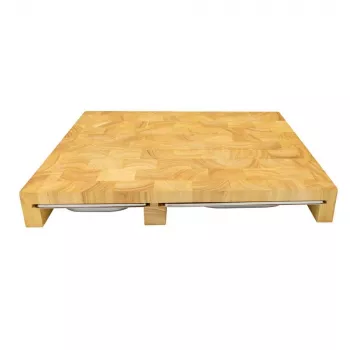 Schneidebrett Continenta, Holz, Braun
