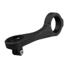 CYCPLUS Z4 Fahrradcomputer-Halterung - CNC-Aluminium Out-Front-Lenkerhalterung für Garmin, Bryton, Wahoo mit GoPro-Adapter