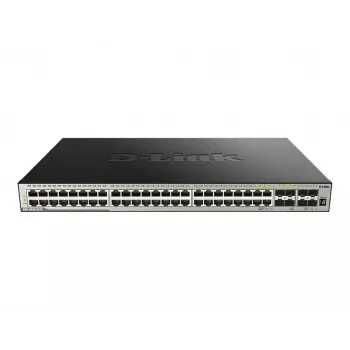 D-Link DGS-3630-52TC L3 Managed Stackable Switch - 48x Gigabit + 4x 10G SFP+, Rackmount