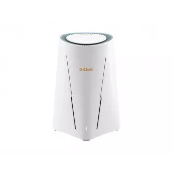 D-Link G536/E 5G NR BE3600 Wi-Fi 7 Router, Dual-Band AX3000, 2x Gigabit LAN, Nano-SIM, WPA3, Schwarz
