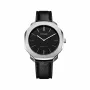 D1 Milano SSLL01 Ultra Thin 36mm Quarz-Armbanduhr für Herren - Silbernes Edelstahl