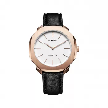 D1 Milano SSLL04 Uhr - 36mm Edelstahl, Quarzwerk, silbernes Zifferblatt