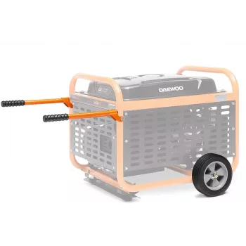 Daewoo Power Products DAWK 30 Generator-Transportkit mit Vollgummirädern und klappbarem Griff