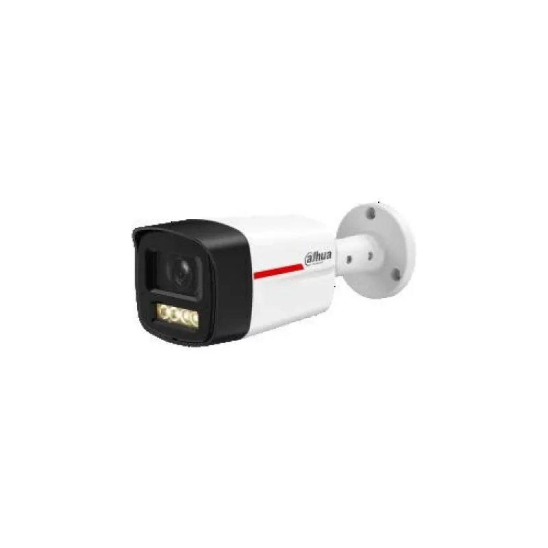 DAHUA IPC-HFW2449TL-S-LED-0280B-PROX WizSense WizColor X 4MP Bullet IP Kamera mit 2.8mm Objektiv, Full-Colour Nachtsicht, eingebautem Mikrofon, PoE, IP67