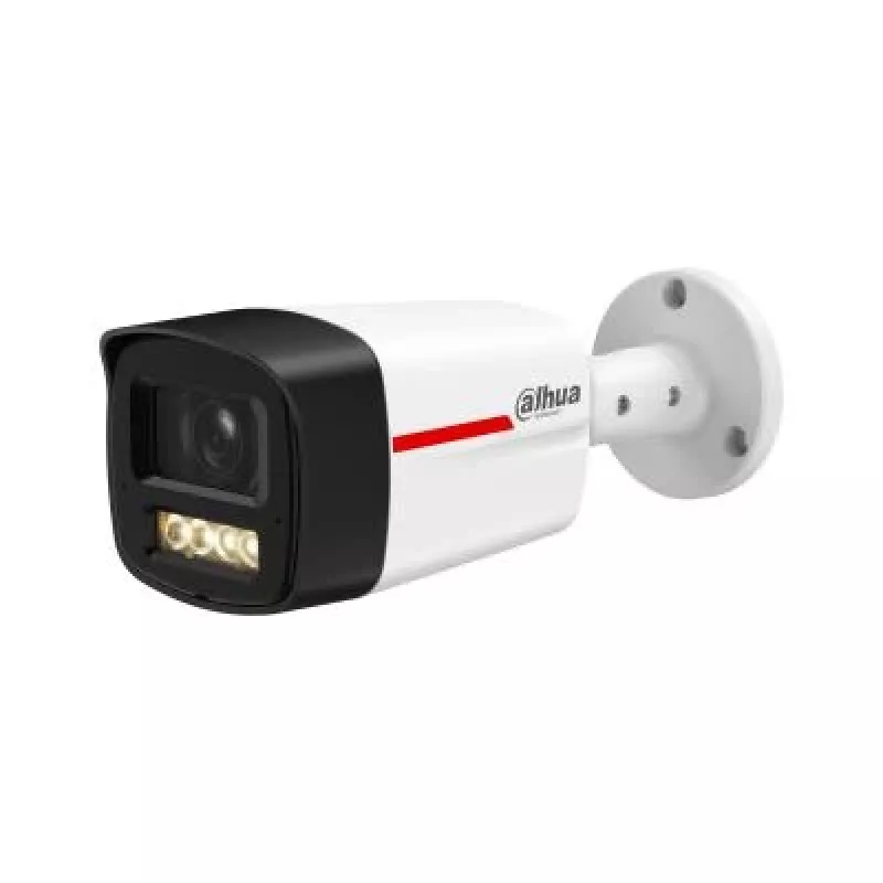 DAHUA IPC-HFW2449TL-S-LED-0280B-PROX WizSense WizColor X 4MP Bullet IP Kamera mit 2.8mm Objektiv, Full-Colour Nachtsicht, eingebautem Mikrofon, PoE, IP67
