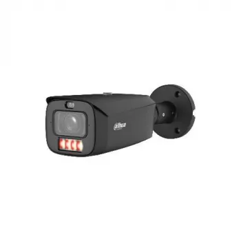 Dahua IPC-HFW3849T1-ZAS-PV-2712-PRO-Black TIOC 3.0 IP-Kamera, 8MP, 4K Ultra HD, Bullet, Full-Color, Active Deterrence, IP67, PoE