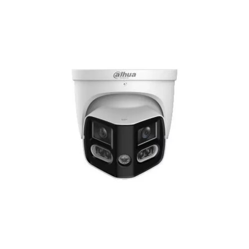 Dahua IPC-PDW31259-A180-AS-PV-0280B TIOC Duo 5MP Panorama IP-Kamera mit 180° Blickwinkel, Wi-Fi, Aktive Abschreckung, IP67