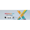 DAHUA IPC-PFW31259S-A180-E2-AS-PV-0280B-BLACK 5MP Dual-Lens Panorama IP-Kamera mit aktiver Abschreckung, Schwarz
