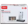 DAHUA KTP05(F) 2-Draht-IP-Video-Türsprechanlagen-Set mit 7-Zoll-Touchscreen-Innenmonitor, 2MP-Außenstation und Netzteil
