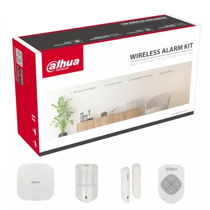 Dahua Technology ART-ARC3000H-03-FW2(868) Wireless Alarm Hub Wi-Fi Weiß