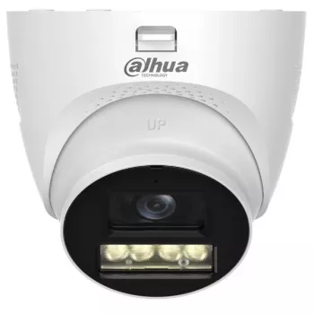 Dahua Technology Lite HAC-HDW1500TQ-IL-T Dome IP-Überwachungskamera, 5MP, 2,8mm, Innen- & Außenbereich, Decken-/Wandmontage, IP67, Smart IR, Weiß