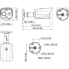 DAHUA TPC-BF1241-LB3F4-DW-S8-V1 4MP Thermische Hybrid-Bullet-IP-Kamera