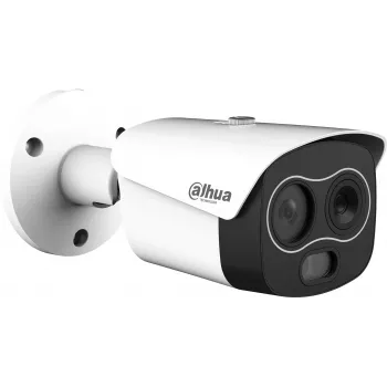 Dahua TPC-BF1241-TB3F4-DW-S8 IP-Kamera mit Wärme- und optischem Sensor, 4MP, 256x192 Wärmeauflösung, 3,5mm Wärmebildlinse, 4mm optische Linse, IP67, PoE