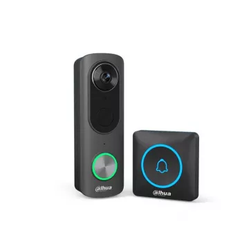 Dahua VDKB01-BB Wi-Fi/Batterie Türsprechanlagen-Set Schwarz