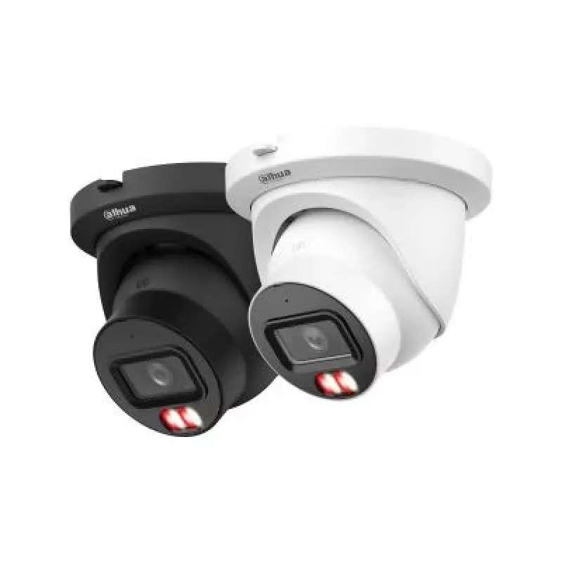 DAHUA WizSense 5 Series 8MP Eyeball Network Camera, 2.8mm Fixed Lens, Black, IPC-HDW5859TM-ASE-IL-0280B-BLACK