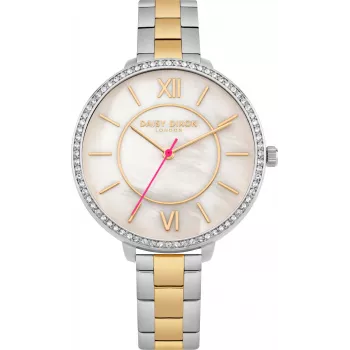 Daisy Dixon DD088SGM Damen-Quarz-Armbanduhr 36mm Silber Edelstahl-Mesh