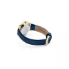Daisy Dixon Damenuhr DD086UG 36mm Quarz Analog Silbernes Zifferblatt Graues Lederarmband